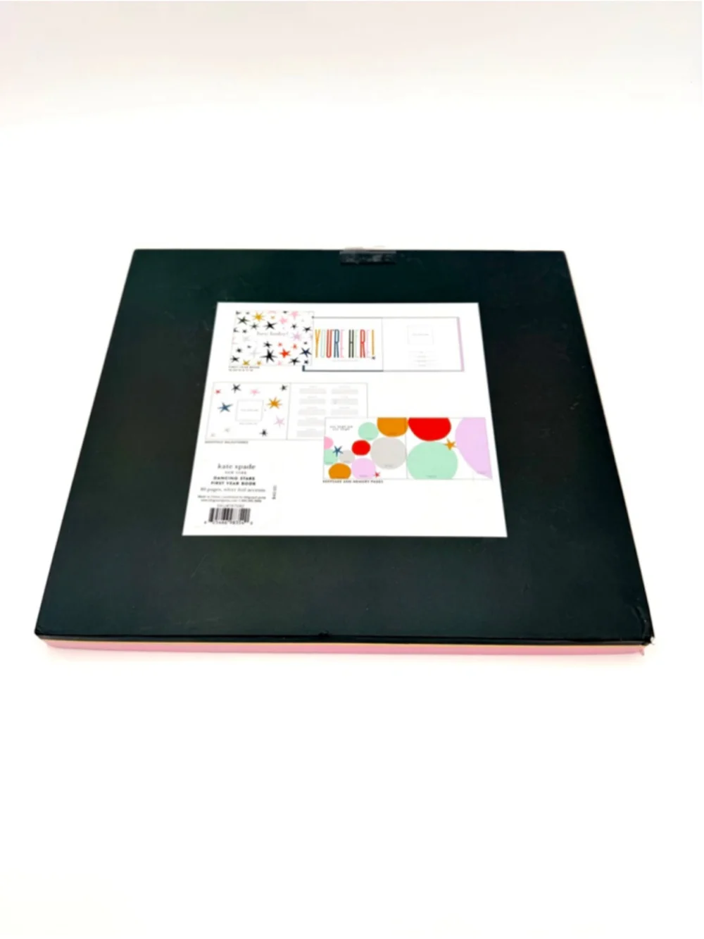 Kate Spade NY First Year Baby Book Dancing Stars Shower Gift Memory Keepsake New